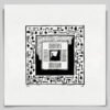 Fine art Giclée print of miniature ink drawing No.002 by River Ha