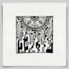 Fine art Giclée print of miniature ink drawing No.008 by River Ha