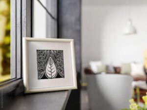 Fine art Giclée print of miniature ink drawing No.011 by River Ha