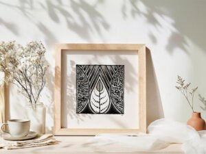 Fine art Giclée print of miniature ink drawing No.011 by River Ha