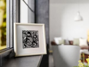 Fine art Giclée print of miniature ink drawing No.013 by River Ha