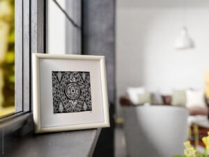 Fine art Giclée print of miniature ink drawing No.014 by River Ha