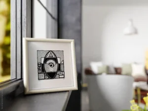 Fine art Giclée print of miniature ink drawing No.019 by River Ha