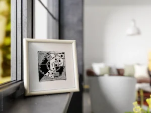 Fine art Giclée print of miniature ink drawing No.021 by River Ha