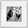 Fine art Giclée print of miniature ink drawing No.021 by River Ha