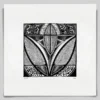 Fine art Giclée print of intuitive ink drawing No.023 by River Ha